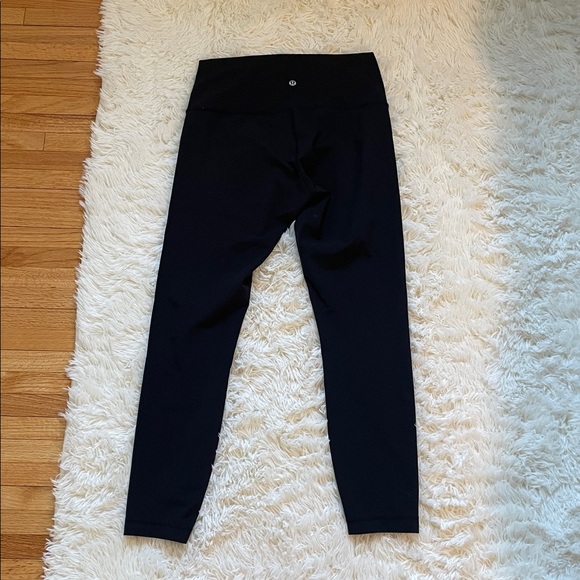 Black Lululemon leggings spandex material - Picture 2 of 2